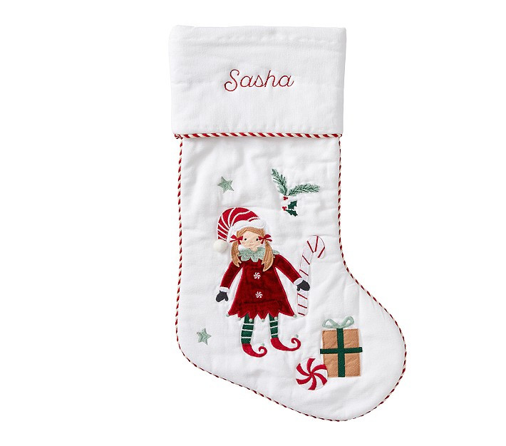 Candy Cane Lane Stocking Collection | Pottery Barn Kids