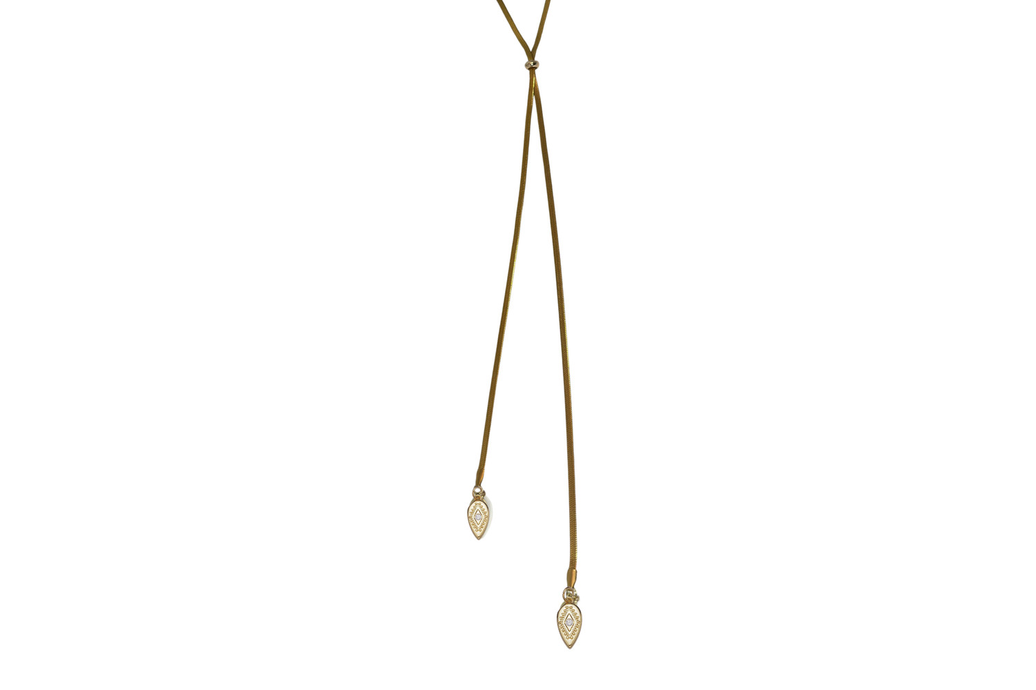 BOLO HERRINGBONE NECKLACE \u2014 Rachel Nathan | Rachel Nathan