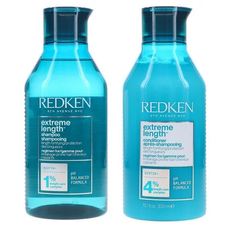 Redken Extreme Length Shampoo 10.1 oz & Extreme Length Conditioner 10.1 oz Combo Pack | Walmart (US)