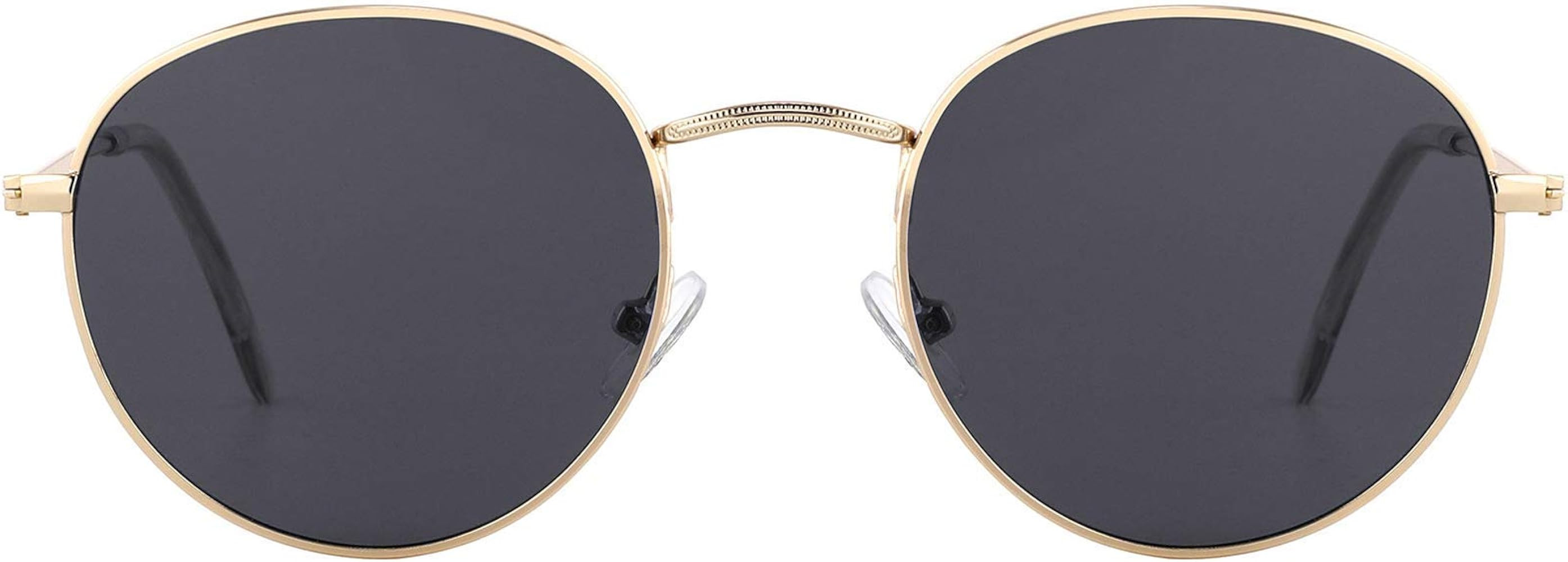 Hiojos Polarized Sunglasses for Men and Women, Classic Round Design, UV400 Protection | Amazon (US)