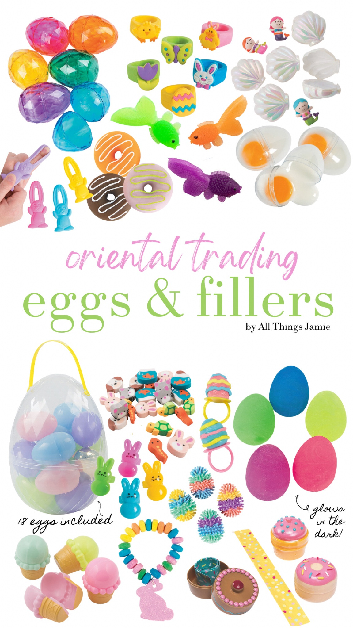 Easter eggs and egg fillers from Oriental Trading. 

#LTKSeasonal #LTKparties
