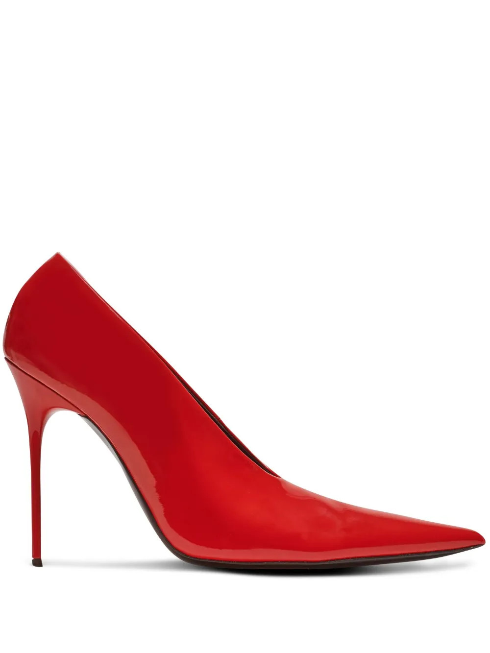 Balmain Clara 95mm Patent Pumps - Farfetch | Farfetch Global