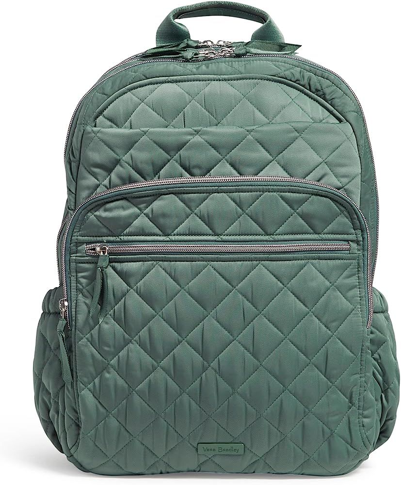 Vera Bradley Women's Performance Twill XL Campus Backpack | Amazon (US)