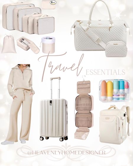 Travel essentials to make your holiday trips a little more organized and a lot less stressful

Carry on bag, rolling suitcase, holiday travel, airport outfit, jewelry organizer, toiletries bag, overnight bag, luggage, weekend trip, holiday, vacation, travel backpack

#LTKfindsunder50 #LTKtravel #LTKHoliday