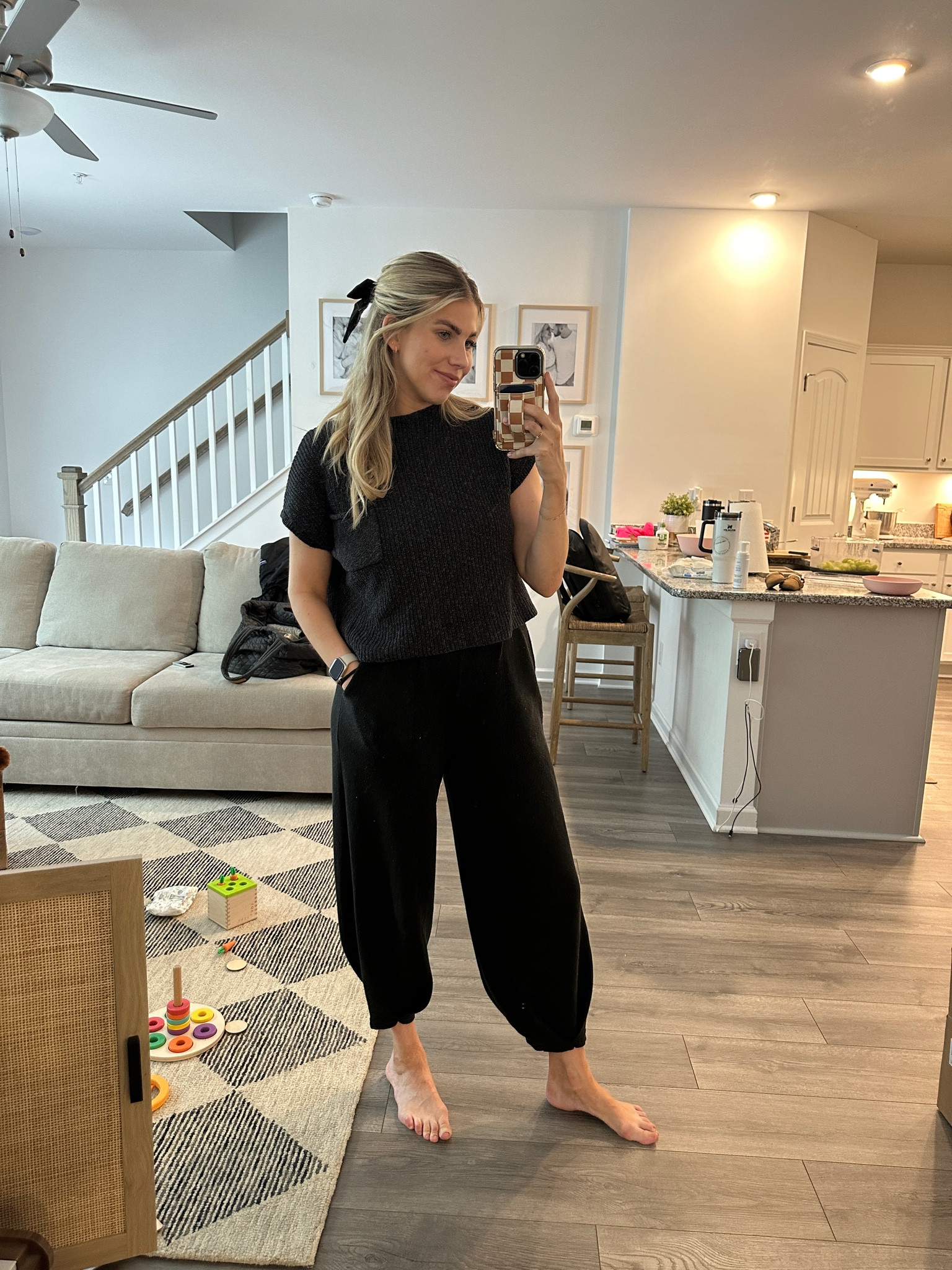 The real deal free people set! Wearing a size medium. I love the quality of this set and the elastic waist band let’s it grow with me! 🤰🏼

#LTKSeasonal #LTKbump #LTKmidsize