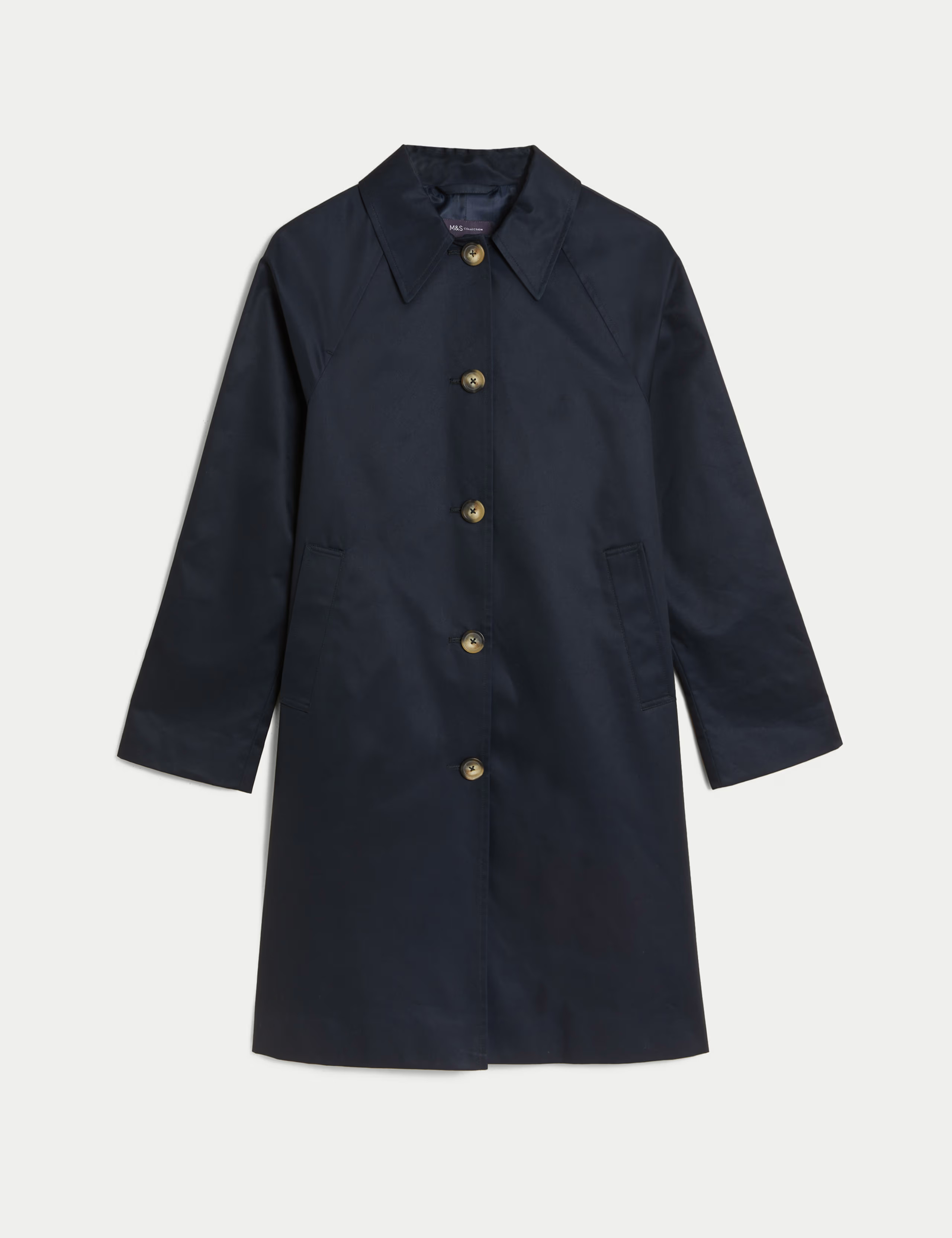 Cotton Rich Stormwear™ Car Coat | Marks & Spencer (UK)