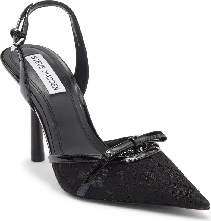 Steve Madden Sereena Lace Slingback Pump (Women) | Nordstromrack | Nordstrom Rack