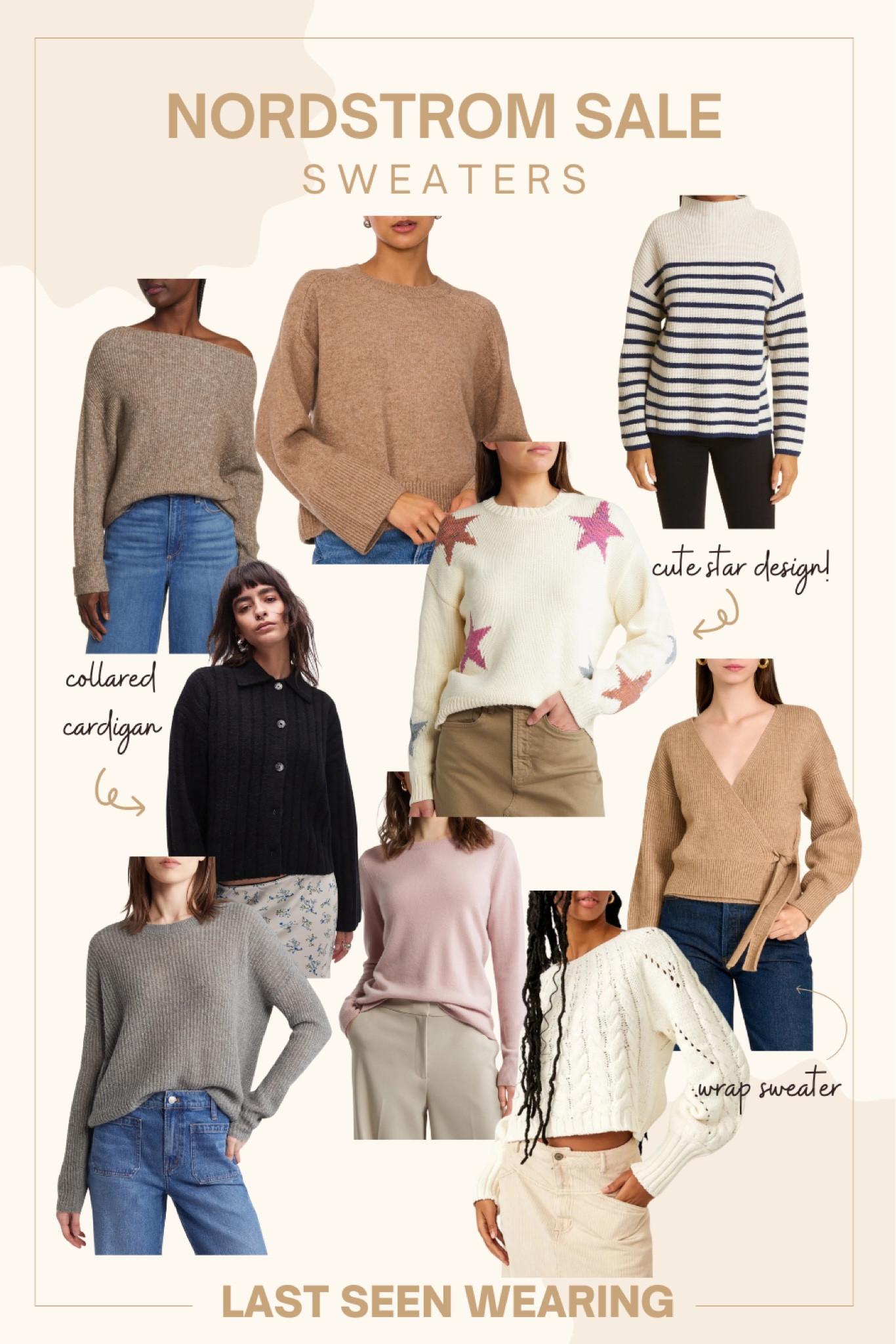 Nordstrom Sale: Sweaters
#starsweater #wrapsweater

#LTKsalealert #LTKstyletip #LTKSeasonal