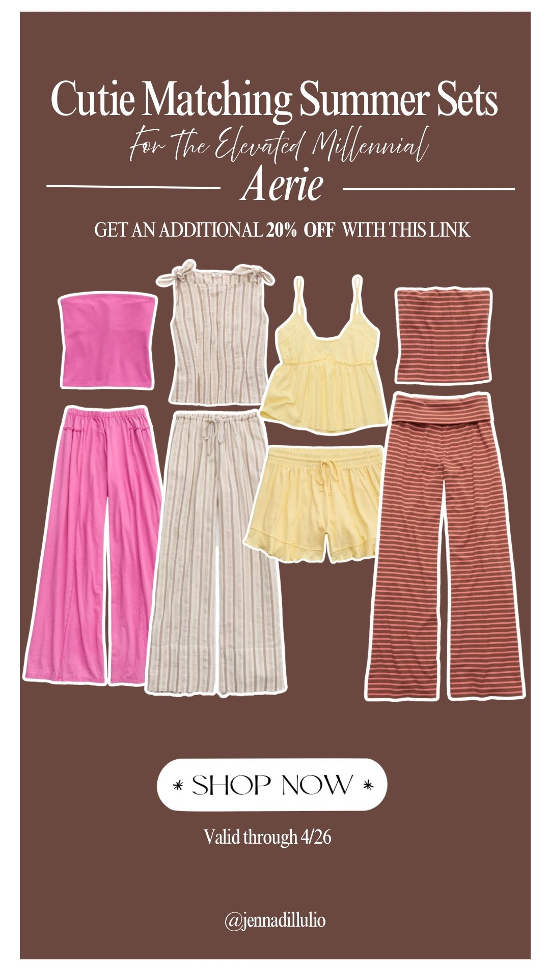 Shop this exclusive Aerie sale with these cutie Spring and Summer sets!

#LTKSaleAlert #LTKootd #LTKxAerie