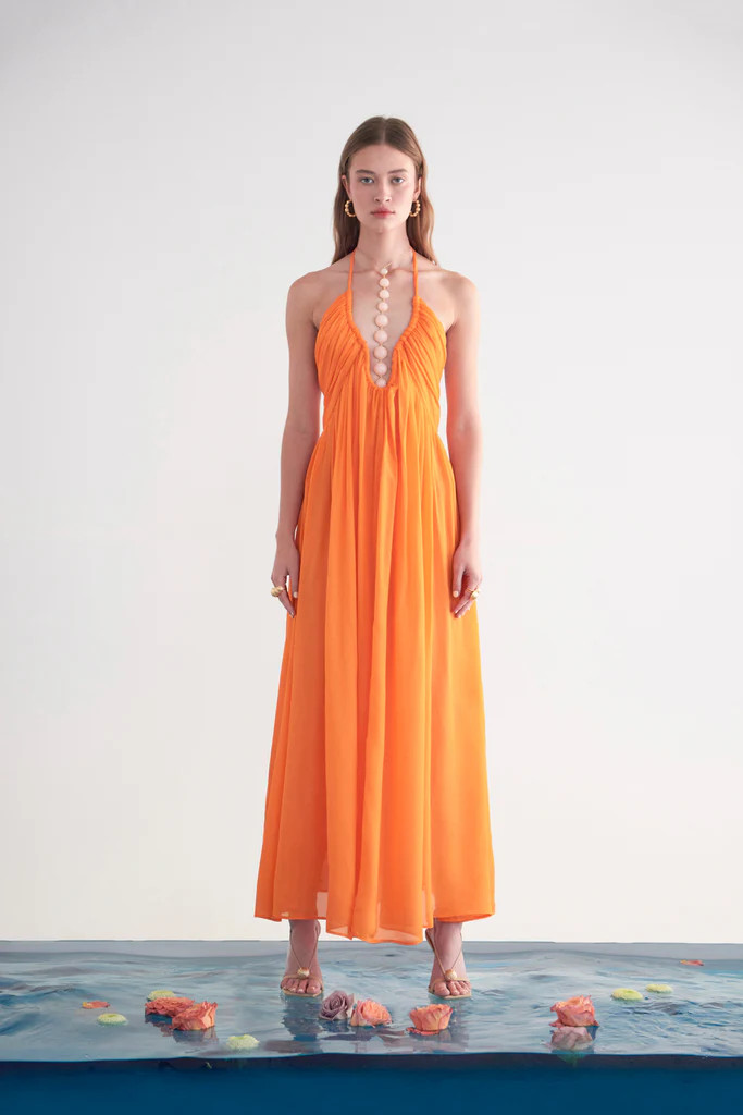 SLOANE DRESS - PAPAYA | Cult Gaia - US