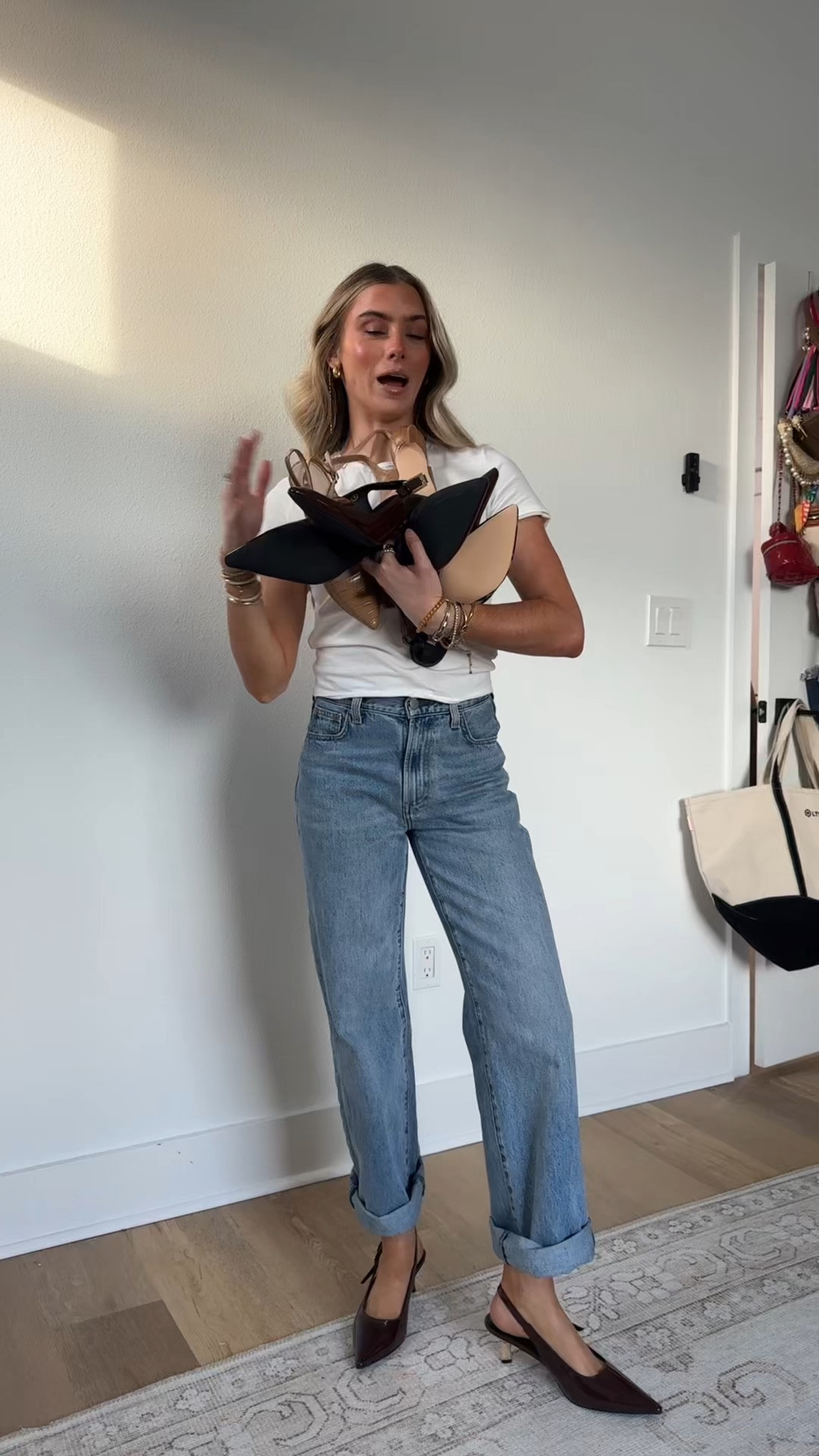 I made a massive amazon order and found the cutest heels. I am a big kitten heel girl it makes your leg look so long but also they are pretty comfortable and dress up any outfit. I wear true size 8 and these are all size 8! 

#amazon #amazonfinds #founditonamazon #amazonheels #amazonshoes 

#LTKVideo #LTKfindsunder100 #LTKshoecrush