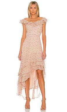 ASTR the Label Magnolia Dress in Cream Blush Floral from Revolve.com | Revolve Clothing (Global)