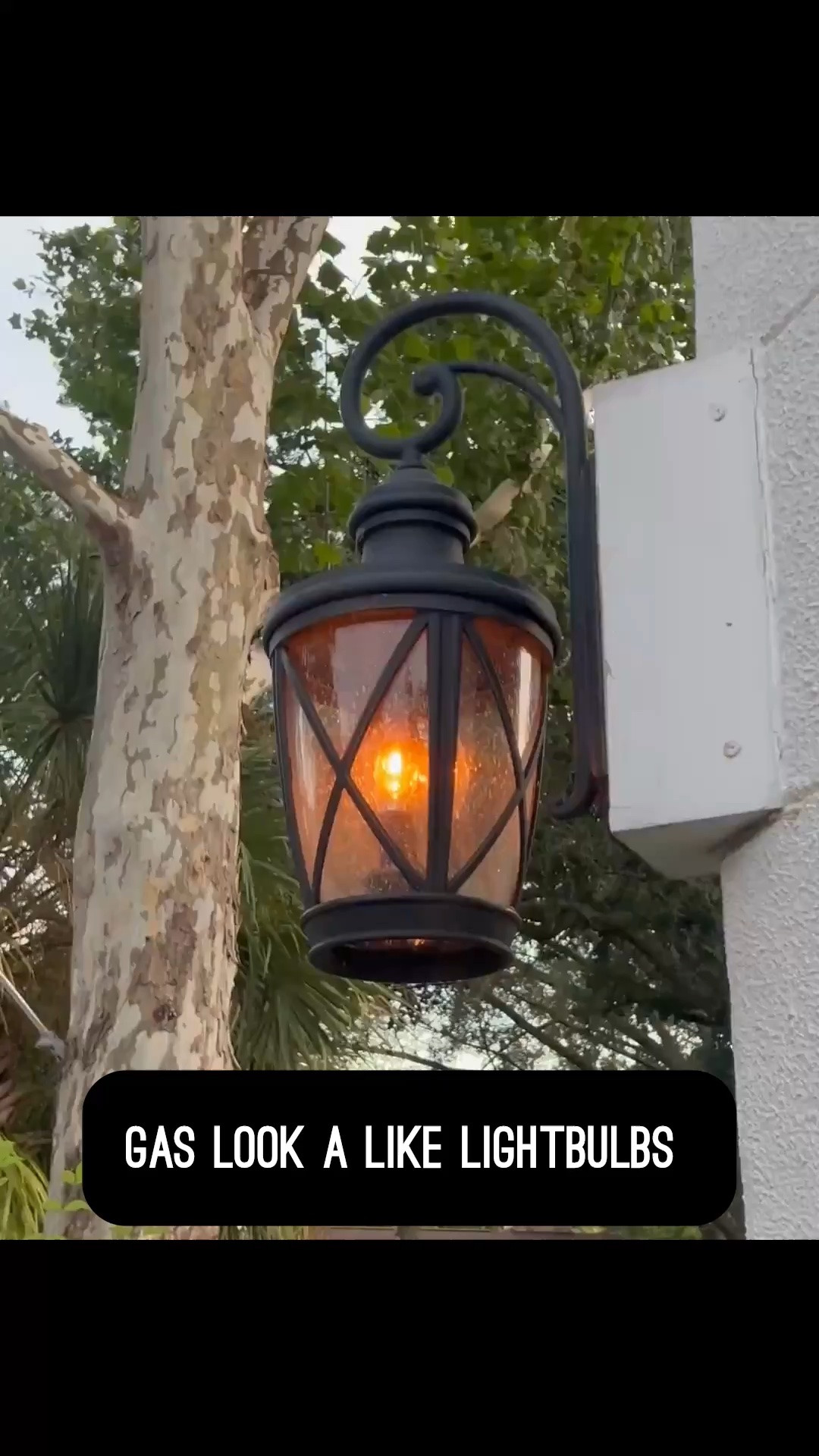 Gas look a like lightbulbs from Amazon! The flickering flame is so realistic! 

Beautiful anytime of year, but will look especially good as we transition to fall and Halloween! 🎃

#LTKSeasonal #LTKOver40 #LTKHome