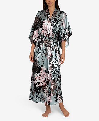 Nohea Tropical-Print Wrap Robe | Macys (US)