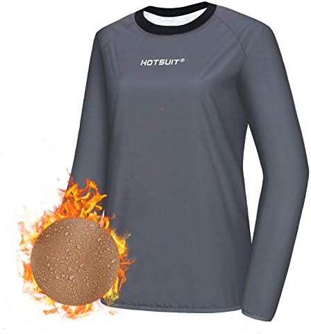 HOTSUIT Sauna Suit Women Weight Loss Gym Workout Sauna Jacket Pants Sweat Suits | Amazon (US)