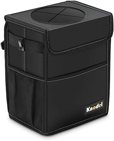 Amazon.com: K KNODEL Car Trash Can, Waterproof Car Garbage Can, Car Trash Bag with Lid, Leak-Proo... | Amazon (US)
