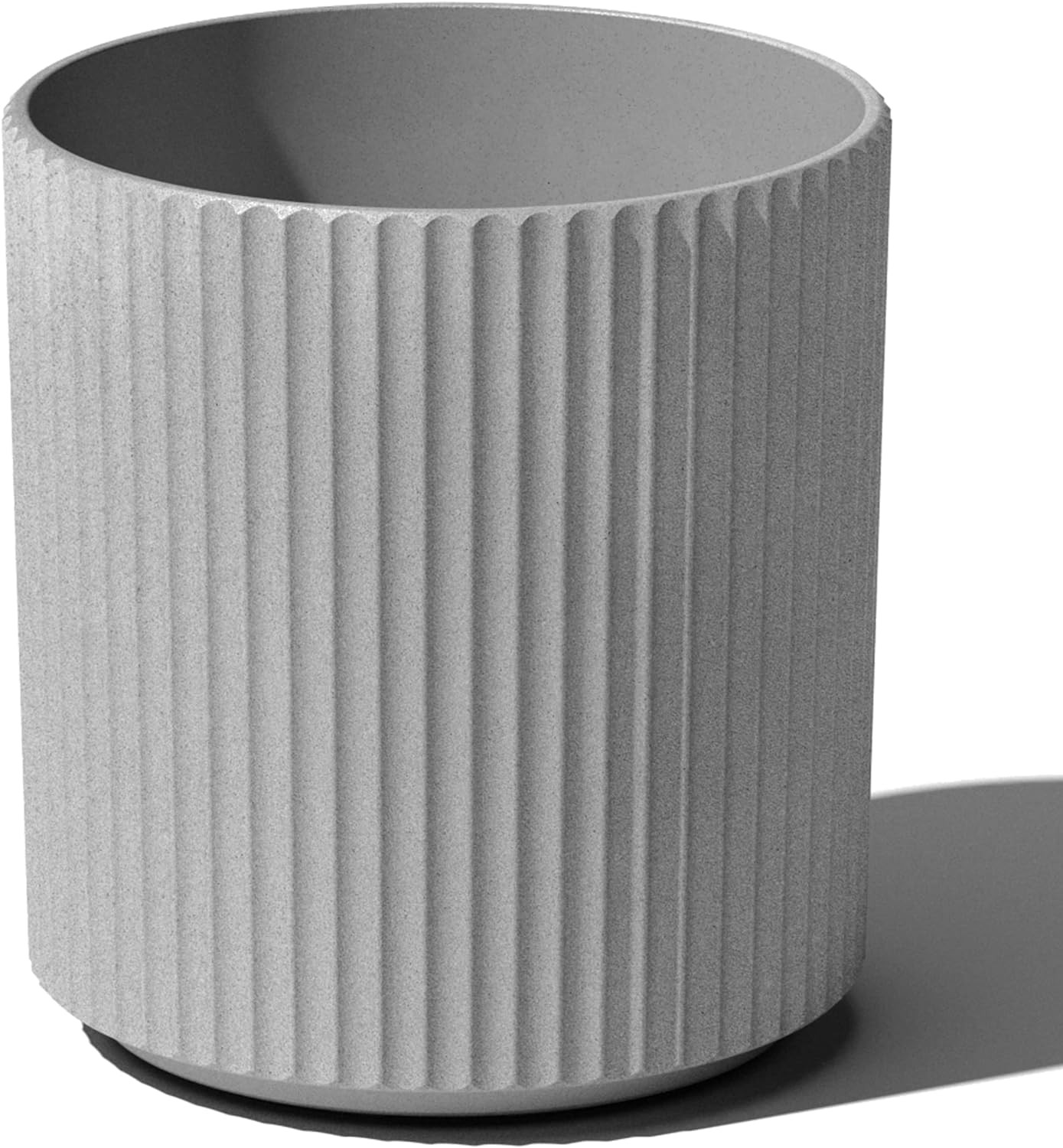 Veradek Demi Series Round Planter for Porch, Patio, Backyard | Durable Plastic-Concrete Material | Modern Décor for Tall Plants, Flowers | Amazon (US)