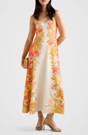 Ever New Livvy Sleeveless Linen Maxi Dress | Nordstrom | Nordstrom