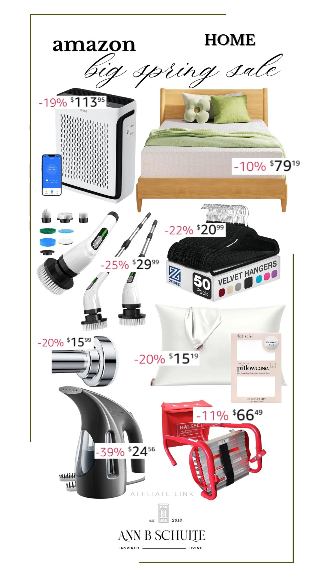 Revamp your home with these spring sale essentials! From air purifiers to steamers, these picks will help you freshen up your space. Shop now and enjoy a clean, stylish home! 🌸 #HomeEssentials #SpringSale #AmazonFinds 

 #LTKHome #LTKSaleAlert