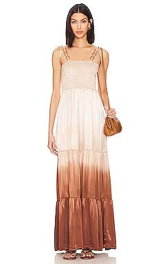 Rays for Days x REVOLVE Eleanor Maxi Dress in Carmel Ombre from Revolve.com | Revolve Clothing (Global)