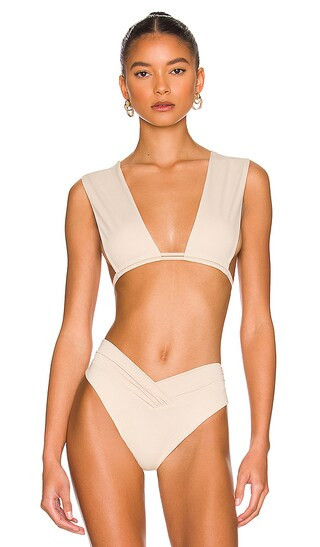 Dodi Bikini Top in Coconut | Revolve Clothing (Global)