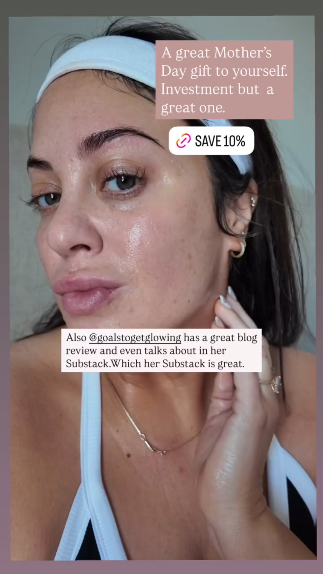 Also @goalstogetglowing has a great blog review and even talks about in her Substack.Which her Substack is great.  A great Mother’s Day gift to yourself. Investment but  a great one.
Use code MADEME for an extra 10 % off  

#LTKGiftGuide #LTKBeauty