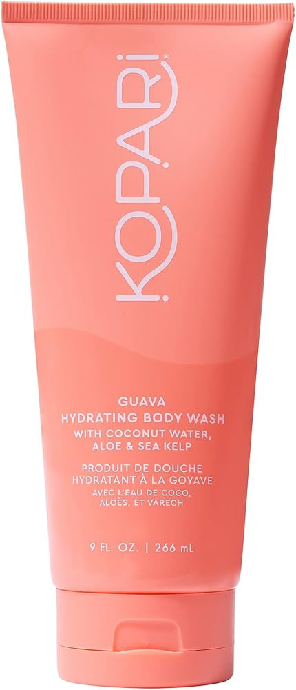 Kopari Guava Hydrating Body Wash | Lathers Foaming Wash Cleanses Without Stripping Moisture or Na... | Amazon (US)