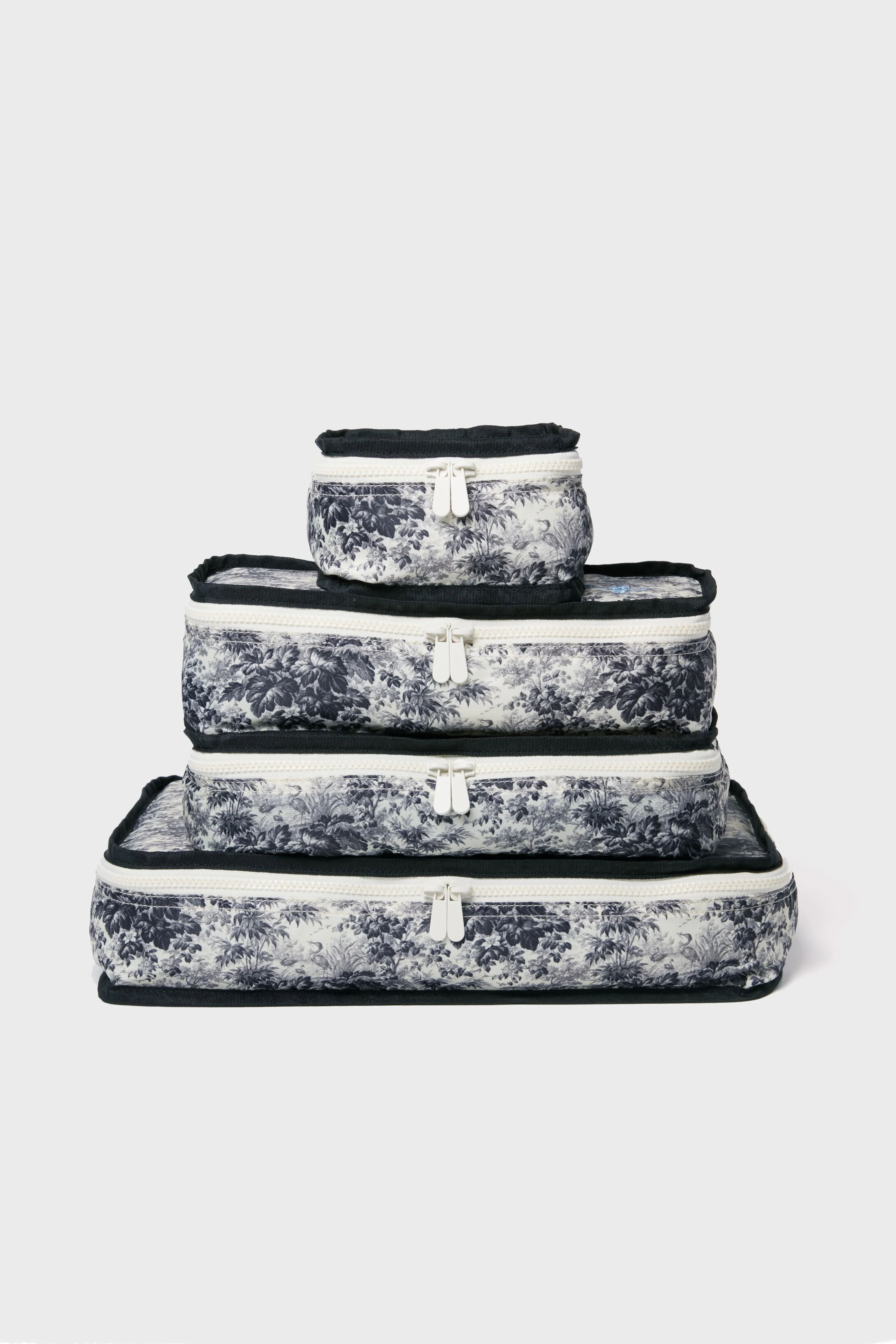 Exclusive Noir Cypress Toile Packing Cubes | Tuckernuck (US)