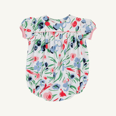 Blythe Bubble - Fair Street Floral with Sandpearl Pink | The Beaufort Bonnet Company