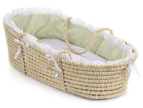 Baby Moses Basket with Liner, Sheet, and Pad | Amazon (US)