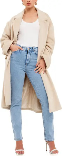 Oversize Brushed Coat | Nordstrom