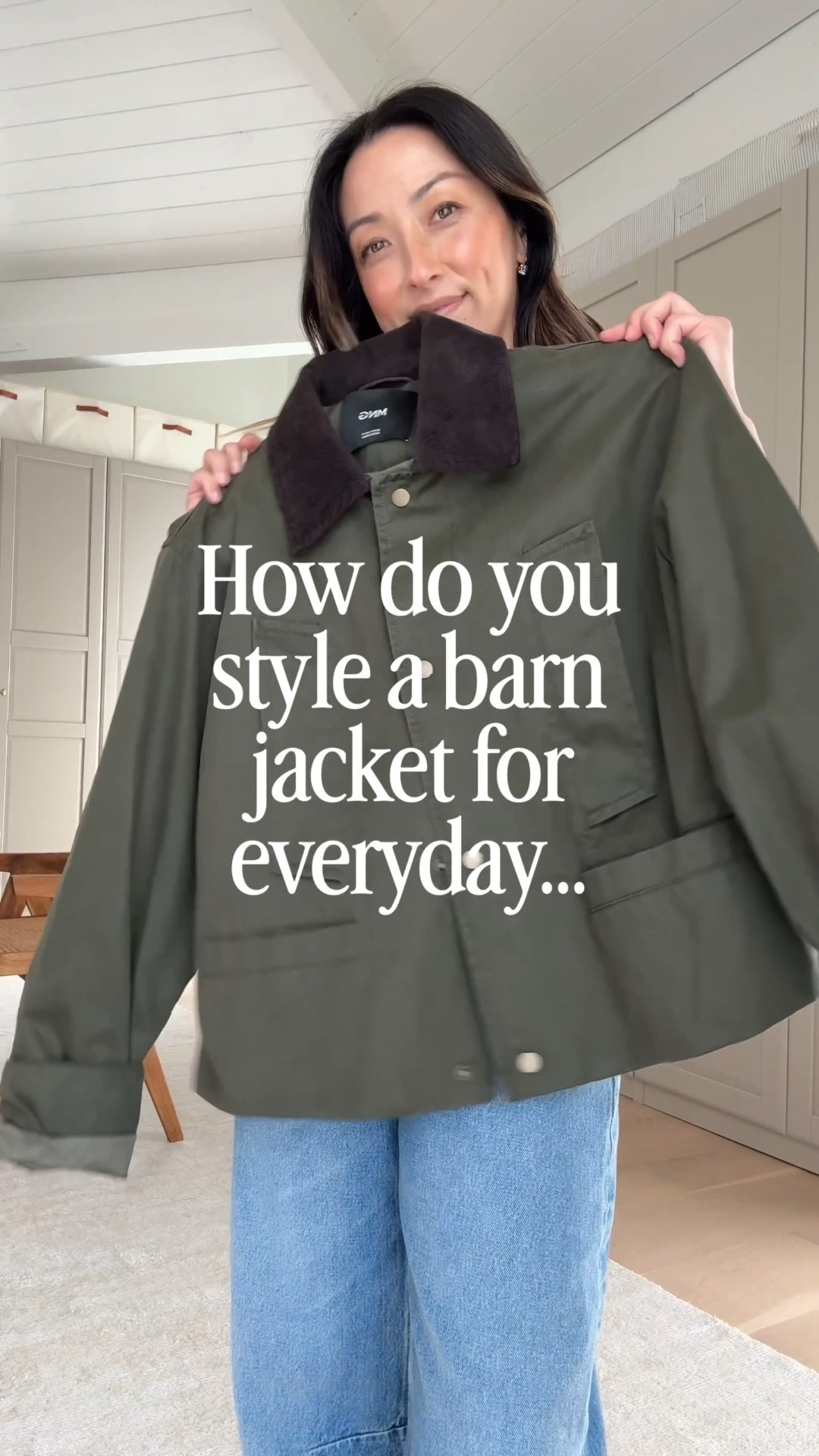 Cropped boxy barn jacket - love this shape and length for wide leg or barrel jeans.  I liked the roominess of the small

Everlane tank xs
Gap sweater petite small
Mango jacket small
Citizens of Humanity Miro jeans 24 - cut hems 
Madewell flats 5 - old
Quince bag small 
Celine sunglasses 
Dorsey Cecilia earrings 3.4
Dorsey James necklace 15”

#LTKmomlife #LTKOver40 #LTKPetite