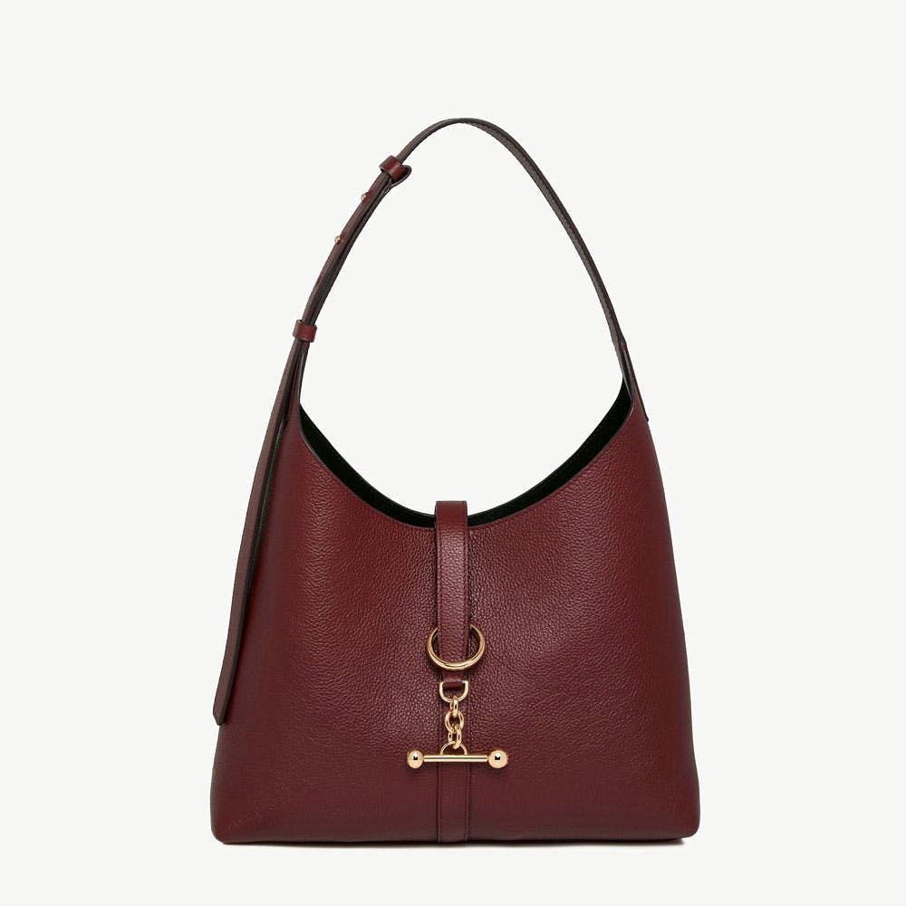 Strathberry - Kite Hobo - Red / Burgundy | Strathberry