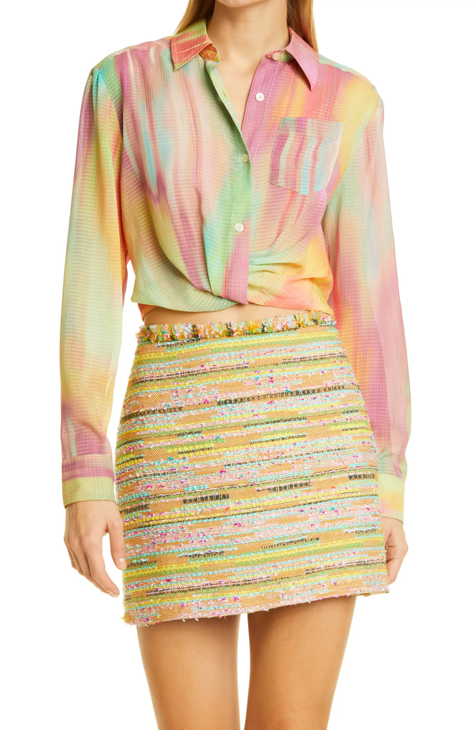 Le Superbe Sunset Tower Twist Hem Blouse | Nordstrom | Nordstrom