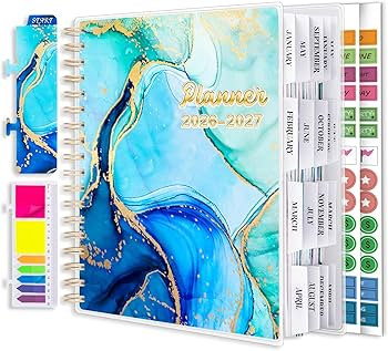 Planner 2026-2027, Large 18 Months Academic Daily Weekly Monthly Planner Yearly Agenda Jan. 2026... | Amazon (US)