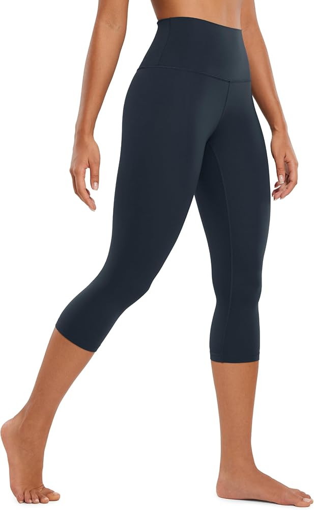CRZ YOGA Butterluxe Yoga Capris Leggings 19'' - High Waisted Workout Buttery Soft Athletic Lounge... | Amazon (US)