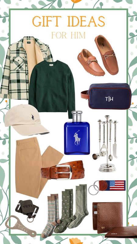Gift Guide for him! 

Holiday gift guide // Christmas gift guide // Gifts for him

#LTKSeasonal #LTKHoliday #LTKGiftGuide