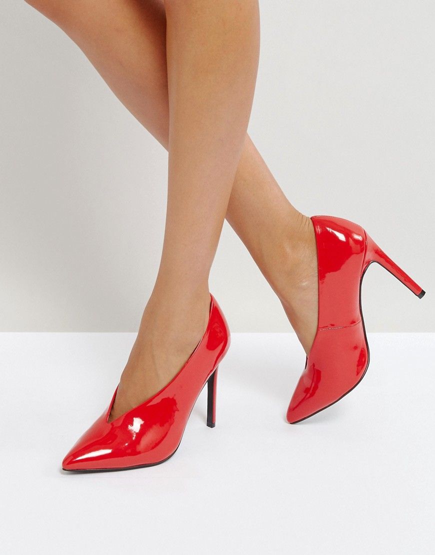 ASOS PRIORITY High Heels - Red | Asos EE