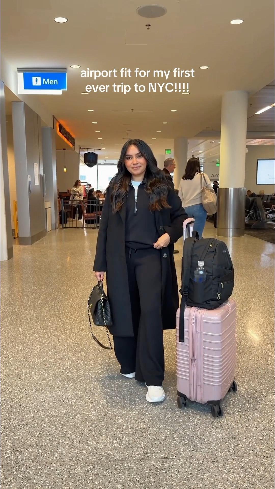 New York City Travel Outfit
Black coat size xs petite TTS
White tee size xs petite TTS
Black pullover size xs TTS - HONEYSWEETXSPANX for 15% off first purchase + free shipping. If the code doesn’t work for you, try a different email at checkout!
Black wide leg pants size xs TTS - HONEYSWEETXSPANX for 15% off first purchase + free shipping If the code doesn’t work for you, try a different email at checkout!
White sneakers size 6.5 TTS
Exact book bag is linked - mine is the older version!


Follow my LTK @RachelMiranda_HoneySweetPetite on the @shop.LTK app to view this post and get my exclusive app-only content!



#LTKHoliday #LTKTravel #LTKPetite