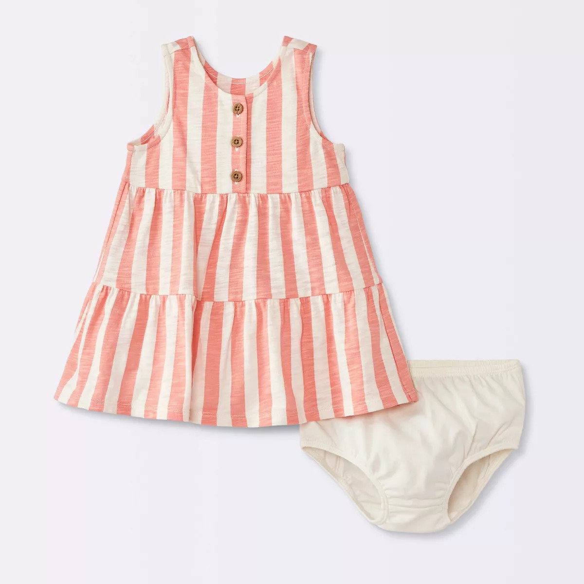Baby Girls' Striped Dress - Cloud Island™ | Target