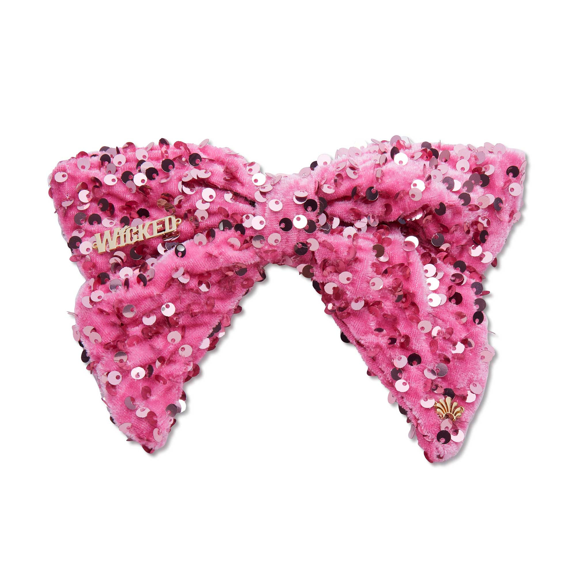 PINK LELE SADOUGHI X WICKED GLINDA SEQUIN BOW BARRETTE | LELE SADOUGHI