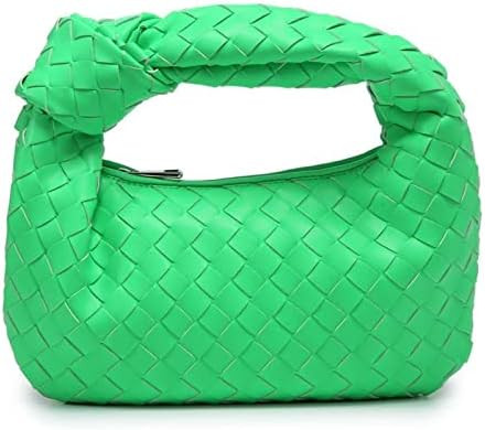 SAXTZDS Women's Knotted Woven Handbag Lady Tramp Tote Vintage Shoulder Bag Women's Cross-Body Bag... | Amazon (US)