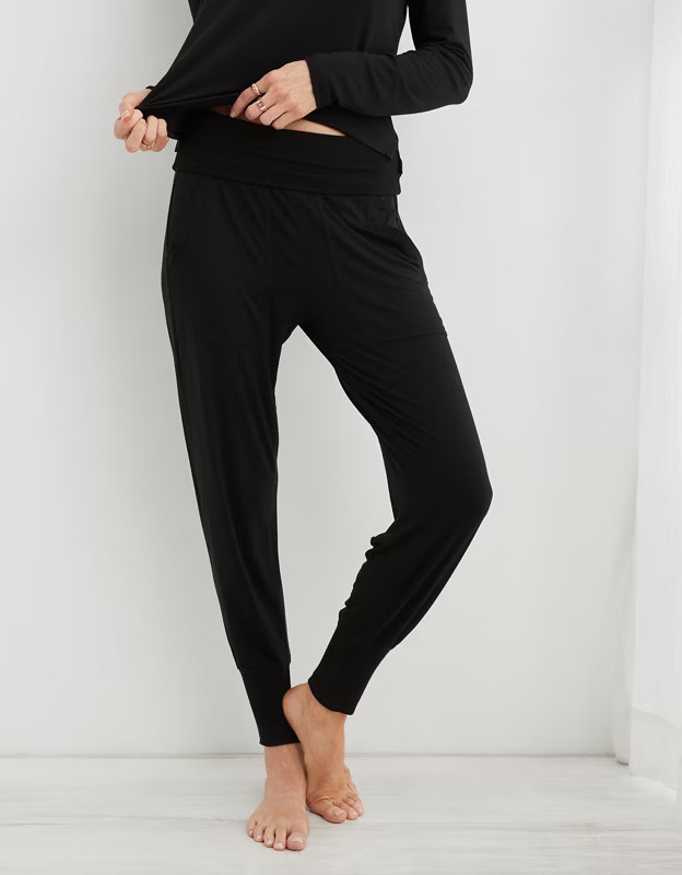 Aerie Real Soft® Foldover Jogger | Aerie