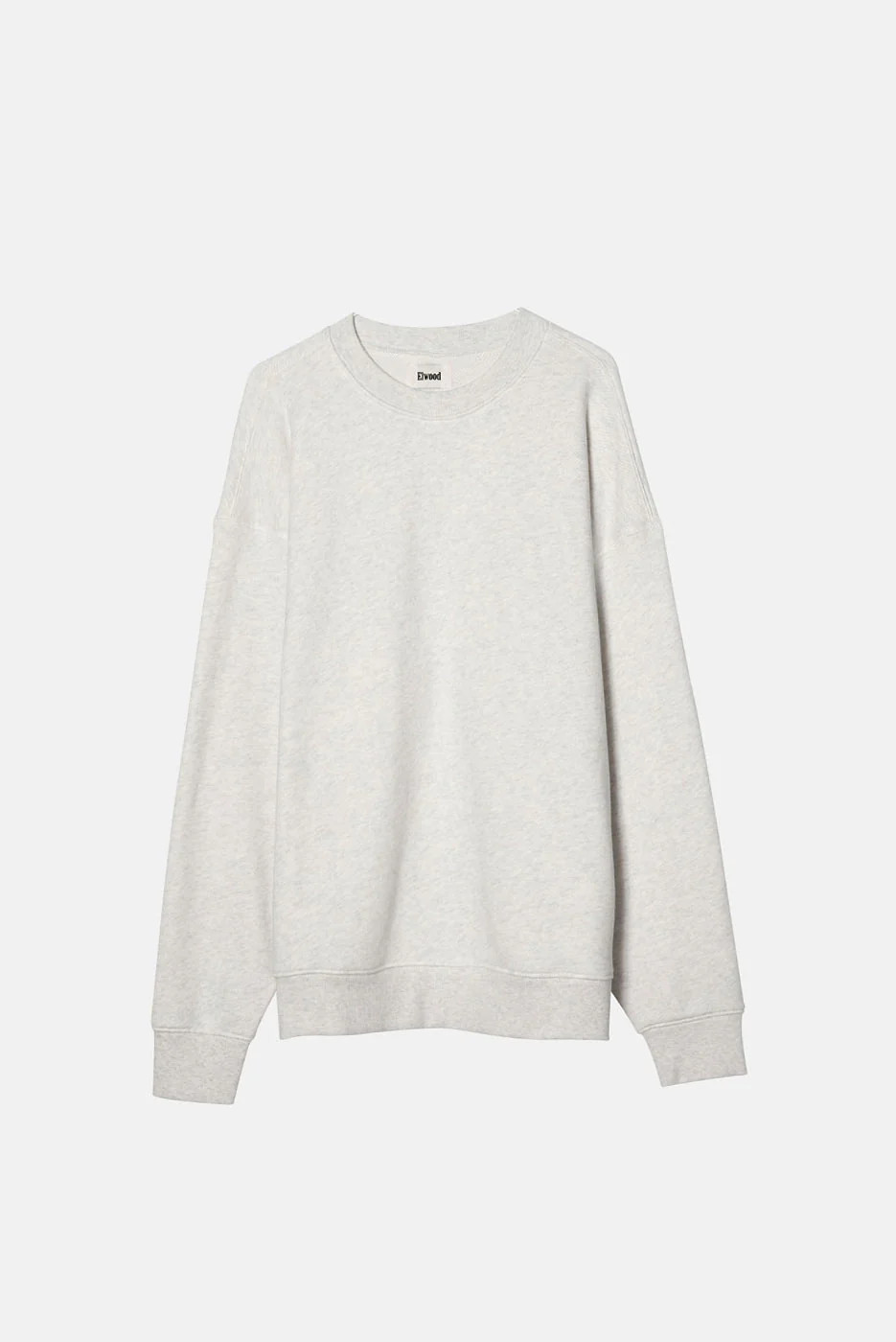 OVERSIZED CORE CREWNECK VINTAGE SNOW HEATHER / XL | Elwood Clothing