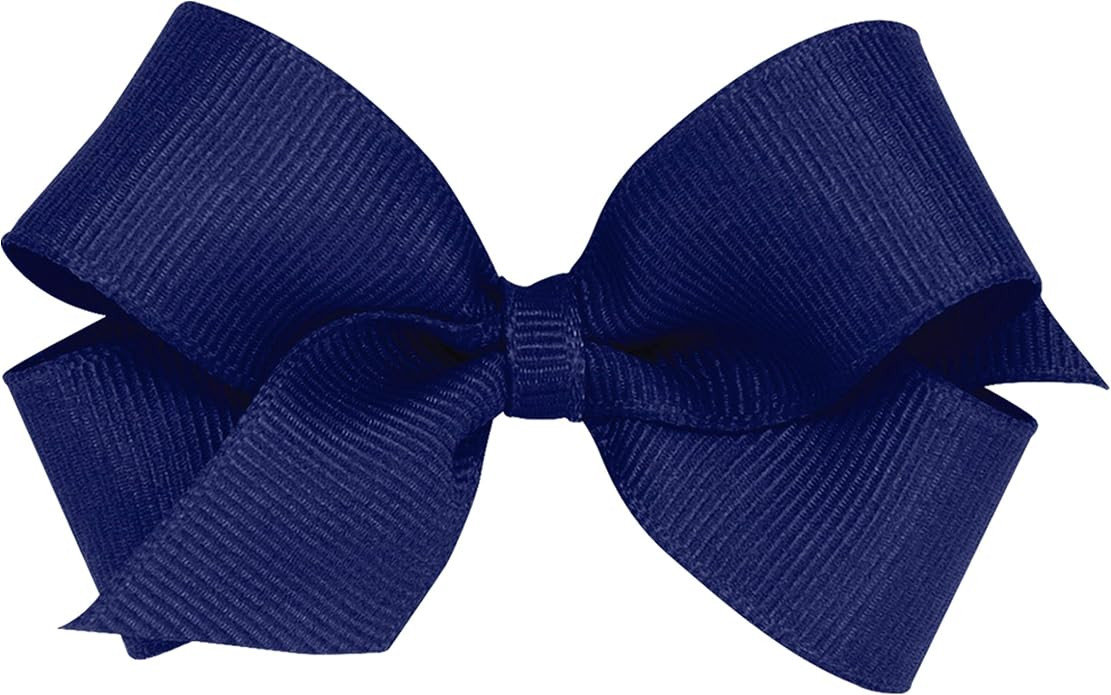 Wee Ones Girls' Classic Grosgrain Hair Bow with Plain Wrap Center on a WeeStay Hair Clip, Multipl... | Amazon (US)