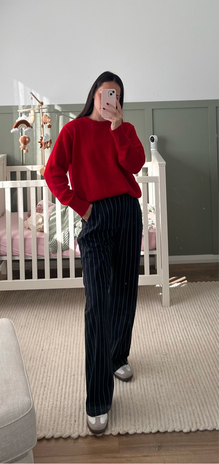 We are leaning into red with this jumper from glassons, paired with a navy pinstripe pant from dissh. Wear a medium jumper and size 8 pant

#LTKwinter #LTKaustralia #LTKstyletip