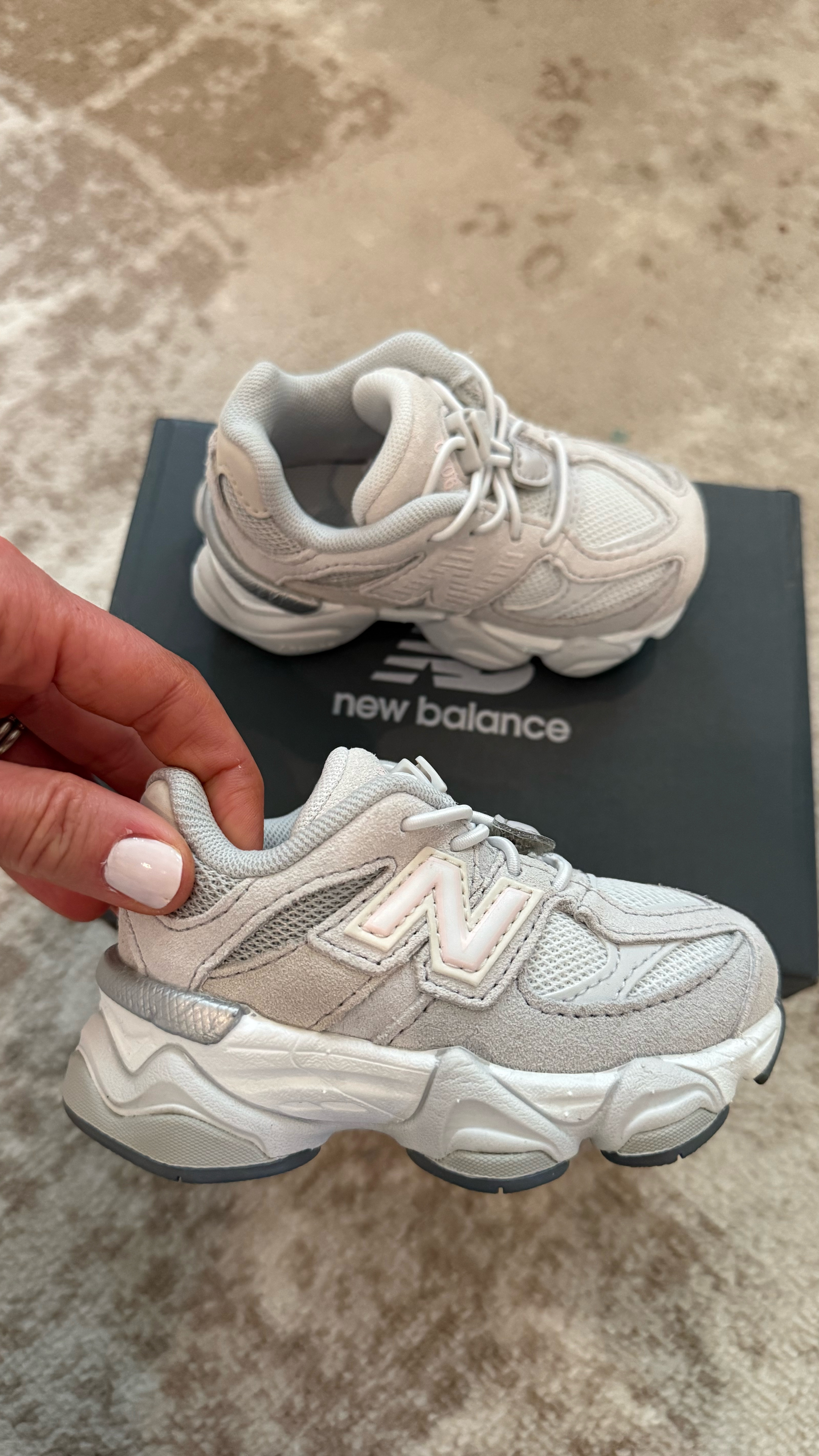 New Balance sneakers for baby girl 💕 They’re currently on sale too! 
*I did size up in this sneaker 
(17 months and ordered a 6, the 5.5 felt tight) 

Baby girl sneakers, toddler girls sneakers, New Balance sneakers, kids shoes, Baby girl outfits, toddler girl outfits 

#LTKSaleAlert #LTKShoeCrush #LTKKids