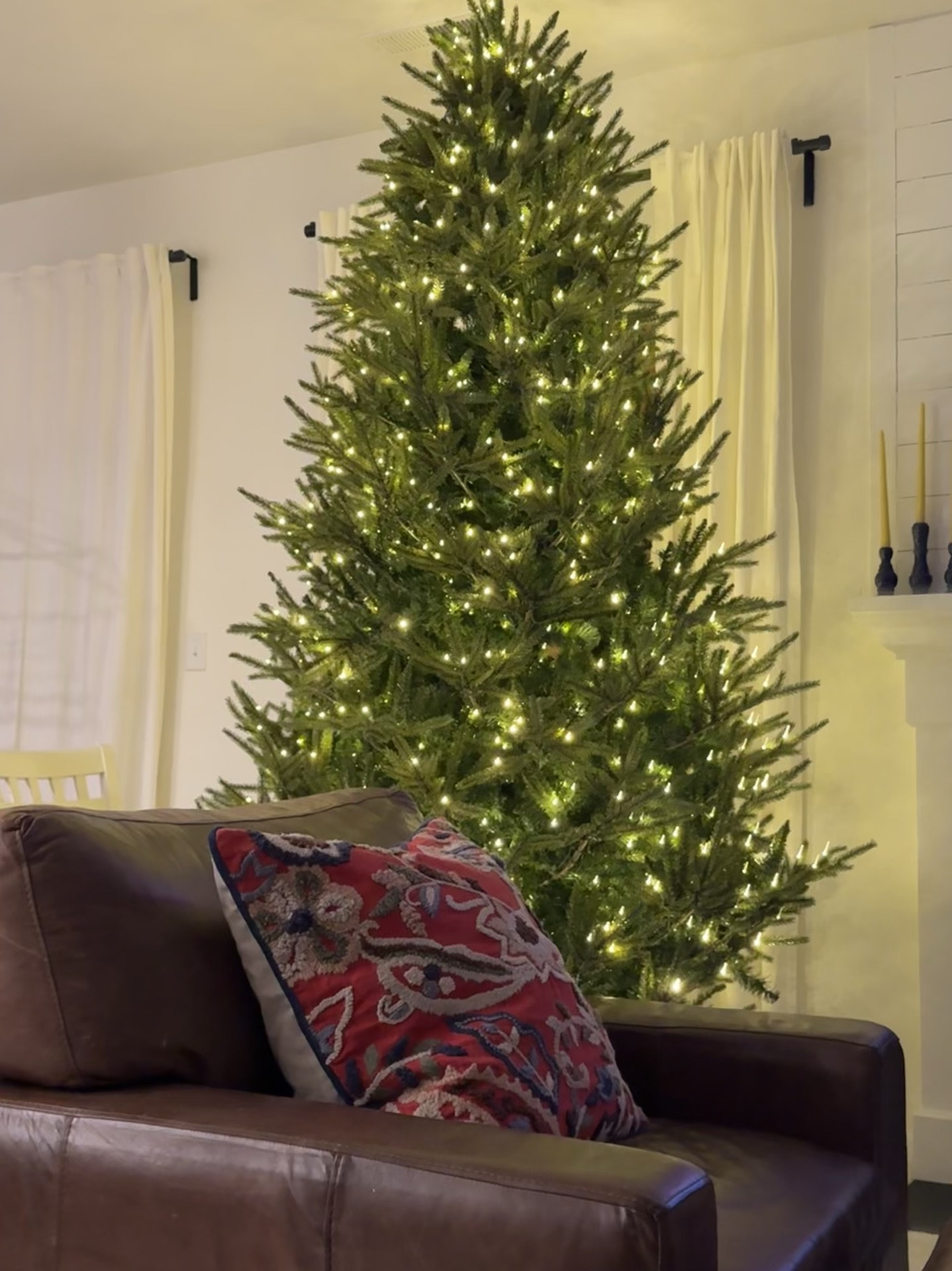 Sams club viral Christmas tree twinkling lights / best real looking Christmas treee / Viral Christmas tree / better than Home Depot viral Christmas tree / Members Mark duchess fir tree /9 foot Christmas tree / classic Christmas tree 

#LTKSeasonal #LTKHome #LTKHoliday