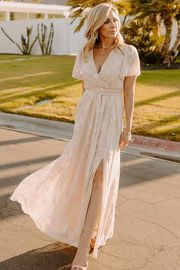 Faye Maxi Dress | White | Baltic Born