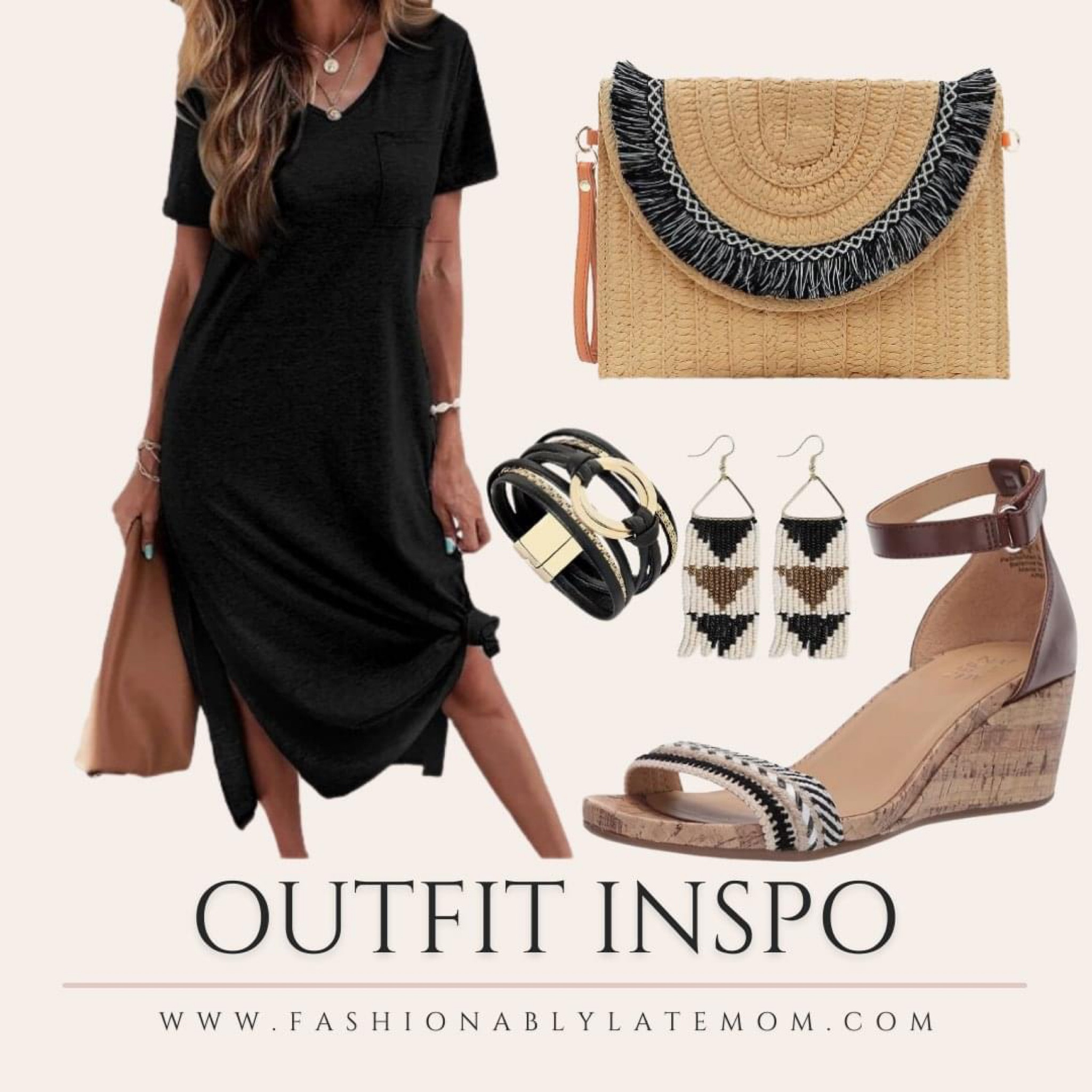 Summer outfit inspiration from Amazon!
Fashionablylatemom 
Fashionably late mom
Amazon Fashion
Maxi dress
Wedge sandals 
Vacation outfit 